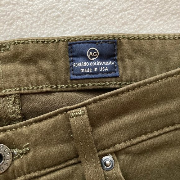 Adriano Goldschmied The Stevie Ankle dark olive green - Picture 6 of 9